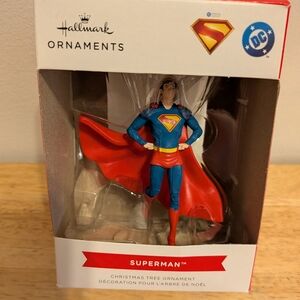 Hallmark Superman Ornament with Red and Blue Suit